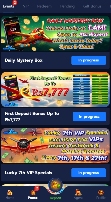 888ACE Game Promotions
