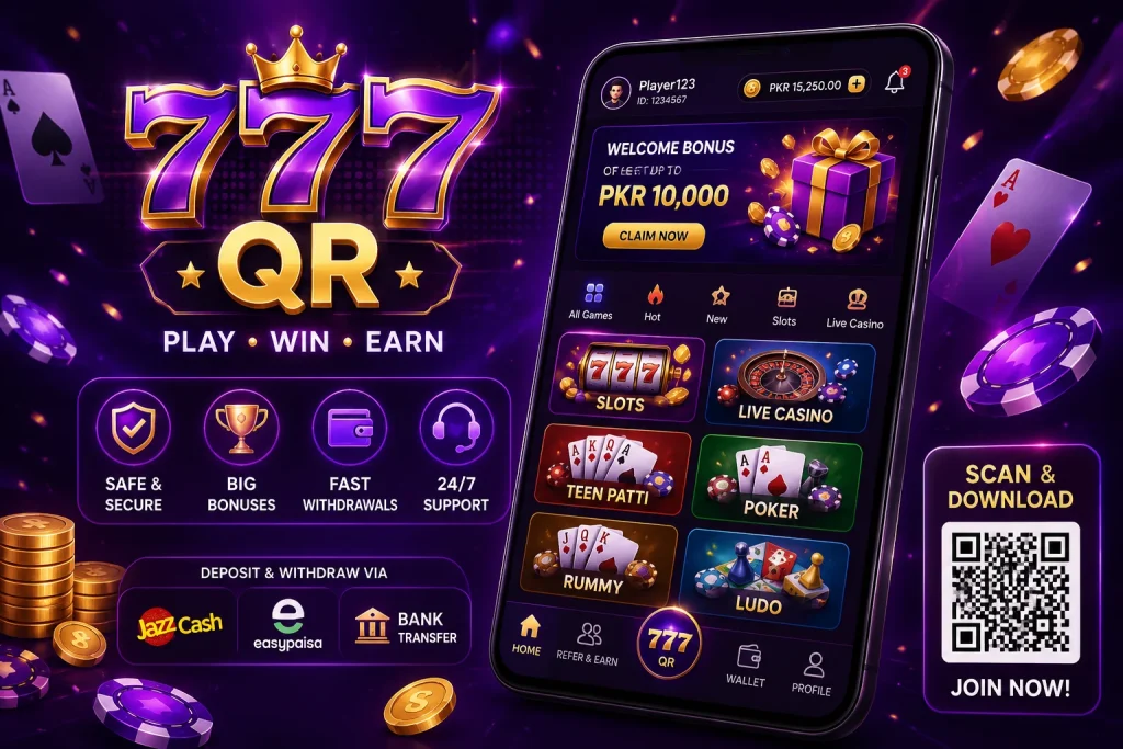 777QR Game Interface