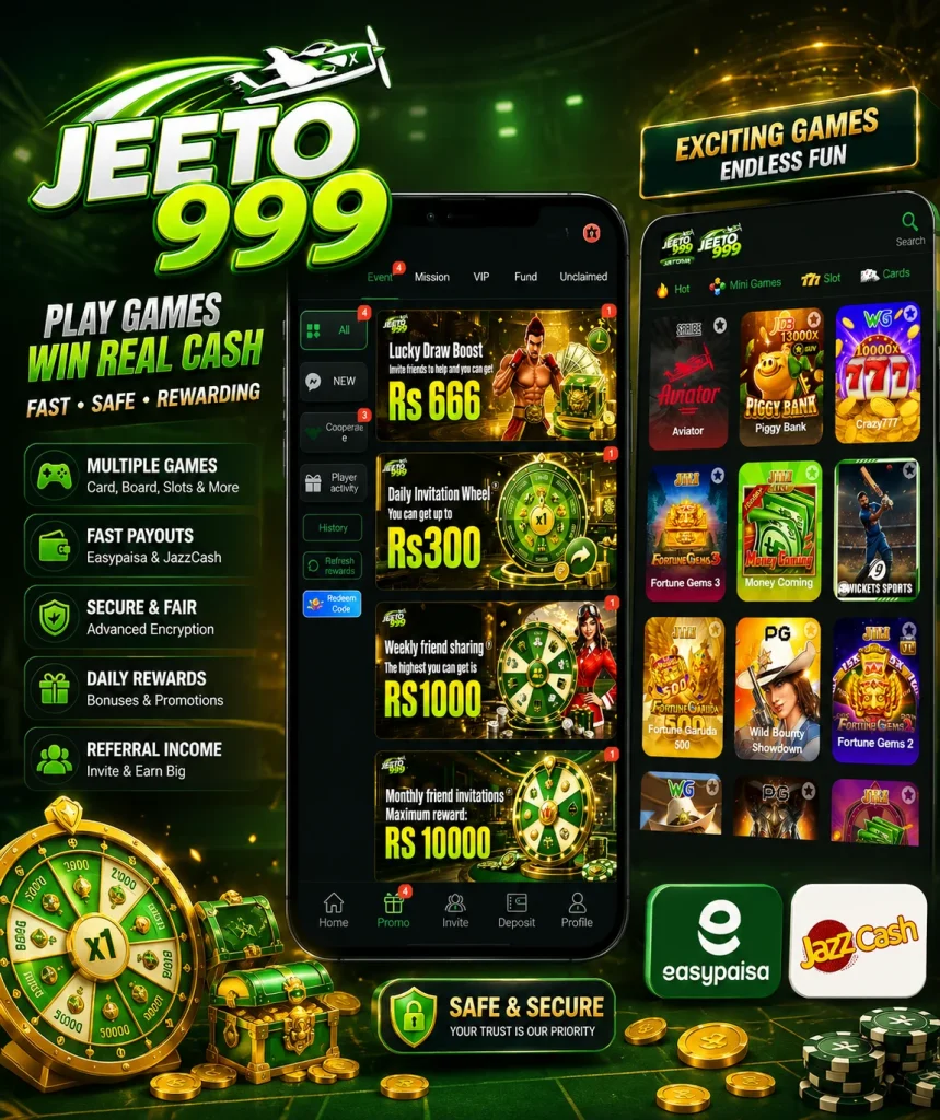 JEETO999 Game Interface
