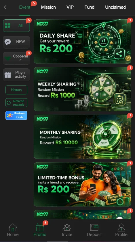 KC99 Platform Promotion