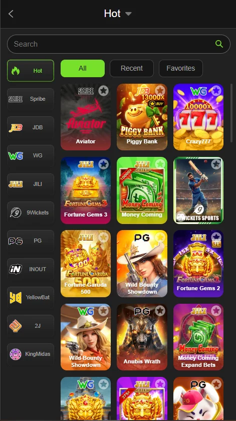 T999 Game Types